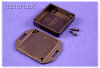 1551SFLBK (1551 Series Enclosures - Hammond) - Black - 50mm x 50mm x 15mm - ABS Plastic - IP54