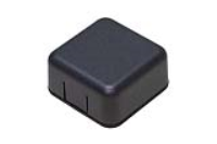 1551SNAP1BK (1551Snap Series Enclosures - Hammond) - Black - 40mm x 40mm x 20mm - ABS Plastic - IP30