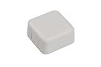 1551SNAP1GY (1551Snap Series Enclosures - Hammond) - Grey - 40mm x 40mm x 20mm - ABS Plastic - IP30