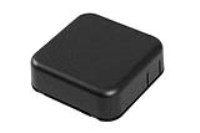 1551SNAP3BK (1551Snap Series Enclosures - Hammond) - Black - 60mm x 60mm x 20mm - ABS Plastic - IP30