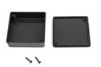 1551TBK (1551 Series Enclosures - Hammond) - Black - 60mm x 60mm x 20mm - ABS Plastic - IP54