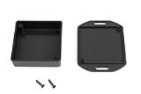 1551TFLBK (1551 Series Enclosures - Hammond) - Black - 60mm x 60mm x 20mm - ABS Plastic - IP54