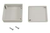 1551TGY (1551 Series Enclosures - Hammond) - Grey - 60mm x 60mm x 20mm - ABS Plastic - IP54