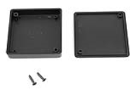 1551TTBK (1551 Series Enclosures - Hammond) - Black - 60mm x 60mm x 15mm - ABS Plastic - IP54