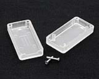 1551USB2CLR (1551USB Series Enclosures - Hammond) - Transparent Clear - 50mm x 25mm x 15mm - ABS Plastic - IP54