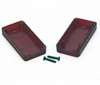 1551USB2TRD (1551USB Series Enclosures - Hammond) - Transparent Red - 50mm x 25mm x 15mm - ABS Plastic - IP54