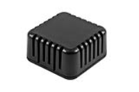 1551V1BK (1551Snap Series Enclosures - Hammond) - Black - 40mm x 40mm x 20mm - ABS Plastic - IP30