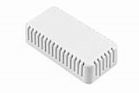 1551V2WH (1551Snap Series Enclosures - Hammond) - White - 80mm x 40mm x 20mm - ABS Plastic - IP30