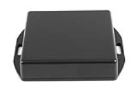 1551XFLBK (1551 Series Enclosures - Hammond) - Black - 80mm x 80mm x 20mm - ABS Plastic - IP54