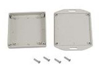 1551XXFLGY (1551 Series Enclosures - Hammond) - Grey - 80mm x 80mm x 15mm - ABS Plastic - IP54