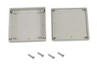 1551XXGY (1551 Series Enclosures - Hammond) - Grey - 80mm x 80mm x 15mm - ABS Plastic - IP54