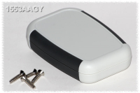 1553AAGY (1553 Series Enclosures - Hammond) - Grey / Grey - 75mm x 50mm x 17mm - ABS Plastic - IP54