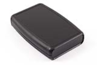 1553BBKBKBAT (1553 Series Enclosures - Hammond) - Black / Black - 117mm x 79mm x 24mm - ABS Plastic - IP54