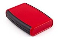 1553BRDBKBAT (1553 Series Enclosures - Hammond) - Red / Black - 117mm x 79mm x 24mm - ABS Plastic - IP54