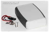 1553CGYBAT (1553 Series Enclosures - Hammond) - Grey / Grey - 117mm x 79mm x 33mm - ABS Plastic - IP54