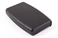 1553DBKBKBAT (1553 Series Enclosures - Hammond) - Black / Black - 147mm x 89mm x 25mm - ABS Plastic - IP54