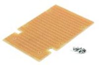 1553DBPCB (1553 Series Circuit Boards - Hammond) - Cream - 139mm x 73mm x 2mm - FR4 Glass Epoxy