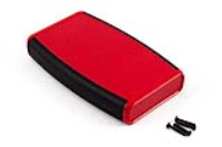 1553DRDBK (1553 Series Enclosures - Hammond) - Red / Black - 147mm x 89mm x 25mm - ABS Plastic - IP54