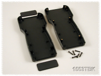 1553TBK (1553T Series Enclosures - Hammond) - Black - 210mm x 100/86mm x 32mm - ABS Plastic - IP54