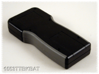 1553TTBKBAT (1553T Series Enclosures - Hammond) - Black - 165mm x 80/68mm x 28mm - ABS Plastic - IP54