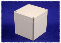 1554EE2GY (1554 Series Enclosures - Hammond) - Grey - 89mm x 89mm x 89mm - Polycarbonate - IP68