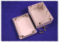 1554F2GY (1554 Series Enclosures - Hammond) - Grey - 119mm x 89mm x 61mm - Polycarbonate - IP68