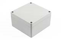 1554L2GY (1554 Series Enclosures - Hammond) - Grey - 105mm x 105mm x 60mm - Polycarbonate - IP68