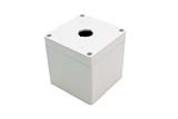 1554MPB1A (1554PB Series Enclosures - Hammond) - Grey - 90mm x 90mm x 90mm - Polycarbonate