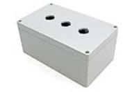 1554MPB3 (1554PB Series Enclosures - Hammond) - Grey - 200mm x 120mm x 90mm - Polycarbonate