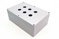 1554MPB6A (1554PB Series Enclosures - Hammond) - Grey - 240mm x 160mm x 90mm - Polycarbonate