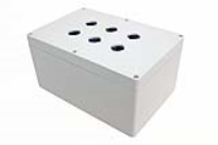 1554MPB6B (1554PB Series Enclosures - Hammond) - Grey - 240mm x 160mm x 120mm - Polycarbonate