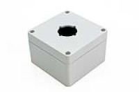 1554PB1 (1554PB Series Enclosures - Hammond) - Grey - 90mm x 90mm x 60mm - Polycarbonate