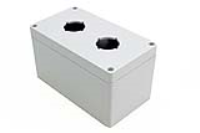 1554PB2D (1554PB Series Enclosures - Hammond) - Grey - 160mm x 90mm x 90mm - Polycarbonate