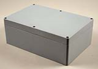 1554VA2GY (1554 Series Enclosures - Hammond) - Grey - 239mm x 160mm x 89mm - Polycarbonate - IP68