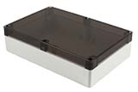 1554VAL2GYSL (1554 Series Enclosures - Hammond) - Grey/Smoked - 239mm x 160mm x 600mm - Polycarbonate - IP68