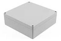 1554WGY (1554 Series Enclosures - Hammond) - Grey - 180mm x 180mm x 60mm - ABS Plastic - IP66