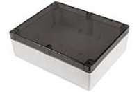 1554Y2GYSL (1554 Series Enclosures - Hammond) - Grey/Smoked - 300mm x 240mm x 95mm - Polycarbonate - IP68