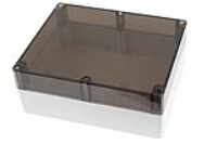 1554YA2GYSL (1554 Series Enclosures - Hammond) - Grey/Smoked - 300mm x 240mm x 120mm - Polycarbonate - IP68