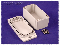 1555C2F42GY (1555F Series Enclosures - Hammond) - Light Grey - 119mm x 66mm x 62mm - Polycarbonate - IP68