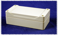 1555C2GY (1555 Series Enclosures - Hammond) - Grey - 119mm x 66mm x 41mm - Polycarbonate - IP68