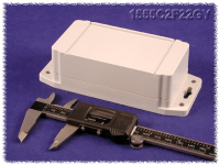 1555CF22GY (1555F Series Enclosures - Hammond) - Light Grey - 119mm x 66mm x 42mm - ABS Plastic - IP68