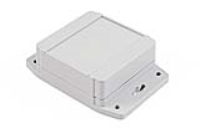 1555E2F17GY (1555F Series Enclosures - Hammond) - Light Grey - 90mm x 90mm x 38mm - Polycarbonate - IP68