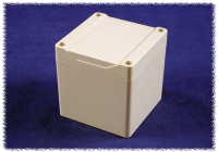 1555EE2GY (1555 Series Enclosures - Hammond) - Grey - 89mm x 89mm x 89mm - Polycarbonate - IP68