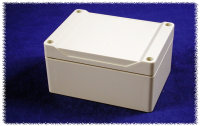 1555F2GY (1555 Series Enclosures - Hammond) - Grey - 119mm x 89mm x 61mm - Polycarbonate - IP68