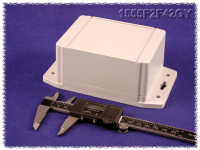 1555FF42GY (1555F Series Enclosures - Hammond) - Light Grey - 119mm x 91mm x 62mm - ABS Plastic - IP68