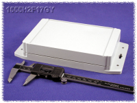 1555HF17GY (1555F Series Enclosures - Hammond) - Light Grey - 180mm x 119mm x 37mm - ABS Plastic - IP68