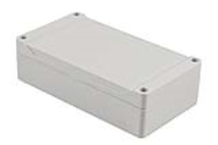 1555JL2GY (1555 Series Enclosures - Hammond) - Grey - 160mm x 89mm x 46mm - Polycarbonate - IP68