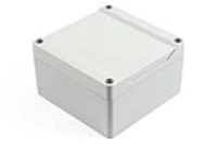 1555L2GY (1555 Series Enclosures - Hammond) - Grey - 105mm x 105mm x 60mm - Polycarbonate - IP68