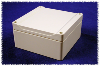 1555N2GY (1555 Series Enclosures - Hammond) - Grey - 119mm x 119mm x 61mm - Polycarbonate - IP68