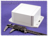 1555NF42GY (1555F Series Enclosures - Hammond) - Light Grey - 119mm x 119mm x 62mm - ABS Plastic - IP68